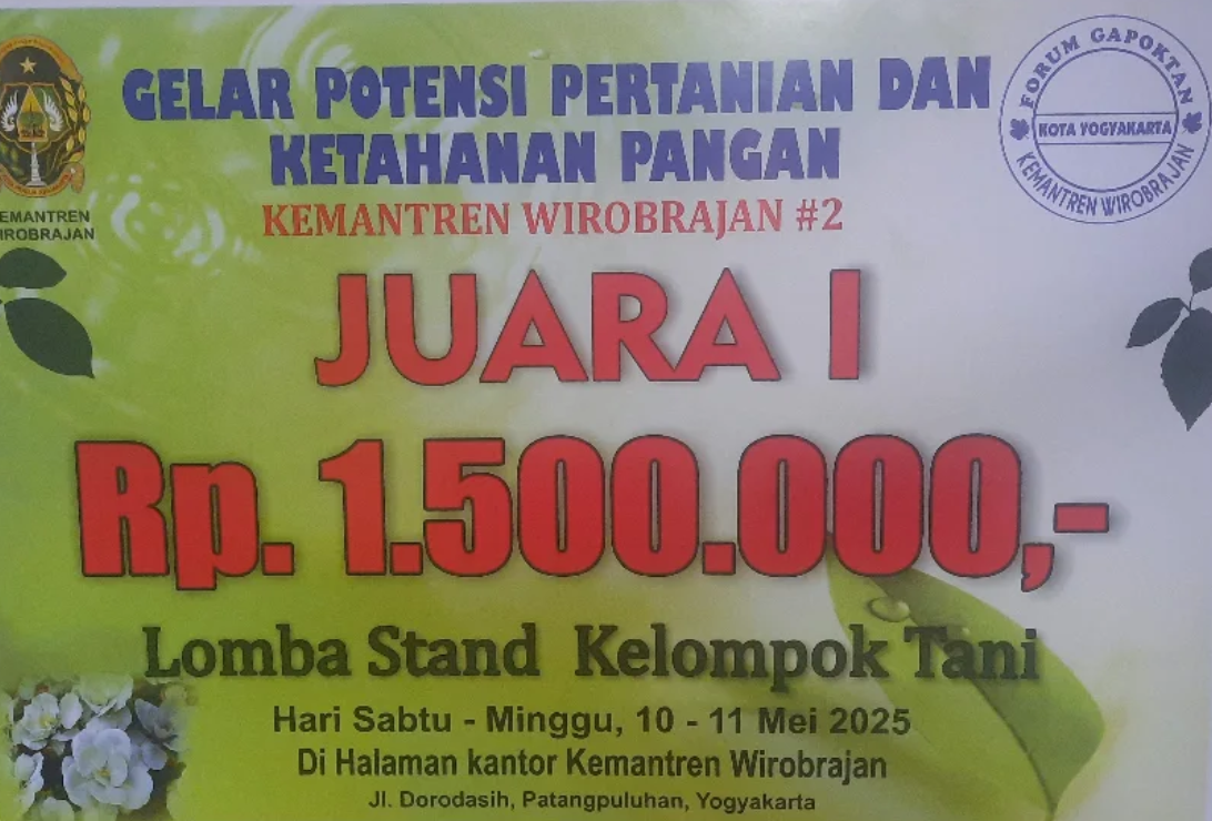 Juara 1 Lomba Kelompok Tani Berprestasi Tingkat Kabupaten