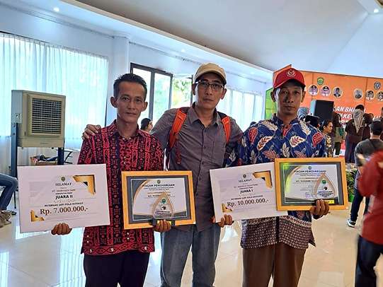 Winongo Asri Raih Penghargaan di Bazar Petani Yogyakarta
